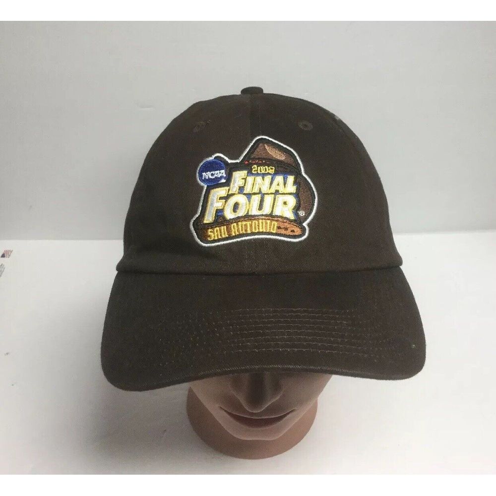 NCAA 2008 FINAL FOUR SAN ANTONIO Baseball Hat Basketball CBS‎ Sports Cap